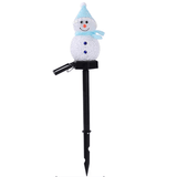 Bonhomme de Neige Lumineux Noel Lampe Jardin Eclairage Lumière Spot Deco