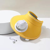 Casquette Visière avec Ventilateur Portatif Intégré Mode Accessoire