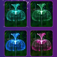 Lampes de Jardin Eclairage Lumière Spot Méduse Lumineux Jelly Light