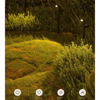 Lampes de Jardin Eclairage Lumière Spot Lumineux Chemin Energie Solaire