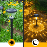 Lampe de Jardin Eclairage Lumière Cercle Rond Spot Lumineux Chemin