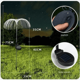 Lampes de Jardin Eclairage Lumière Spot Méduse Lumineux Jelly Light