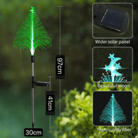 Sapin Lumineux Noel Decoration Lampe de Jardin Eclairage Lumière Spot